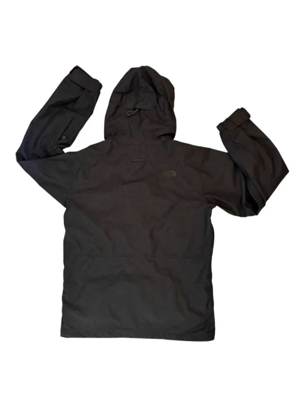 The North Face Men's HyVent Cargo Parka Mountain Jacket Medium Black Fall 2013